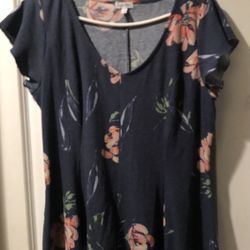 Navy Blue Mini Dress JR Size XL