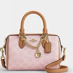 Coach powder pink mini Rowan