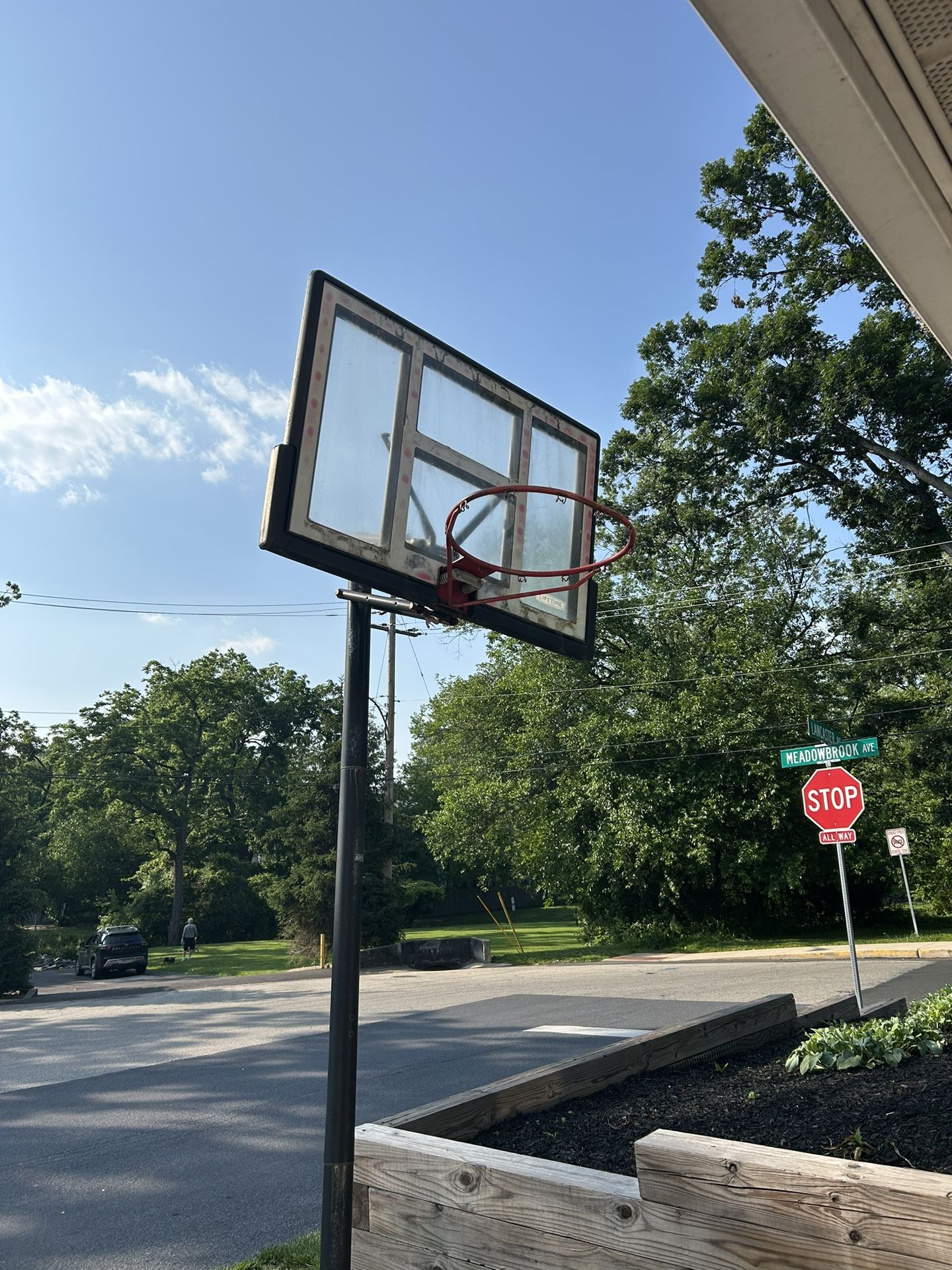 Free Basketball Hoop And Ping Pong Table