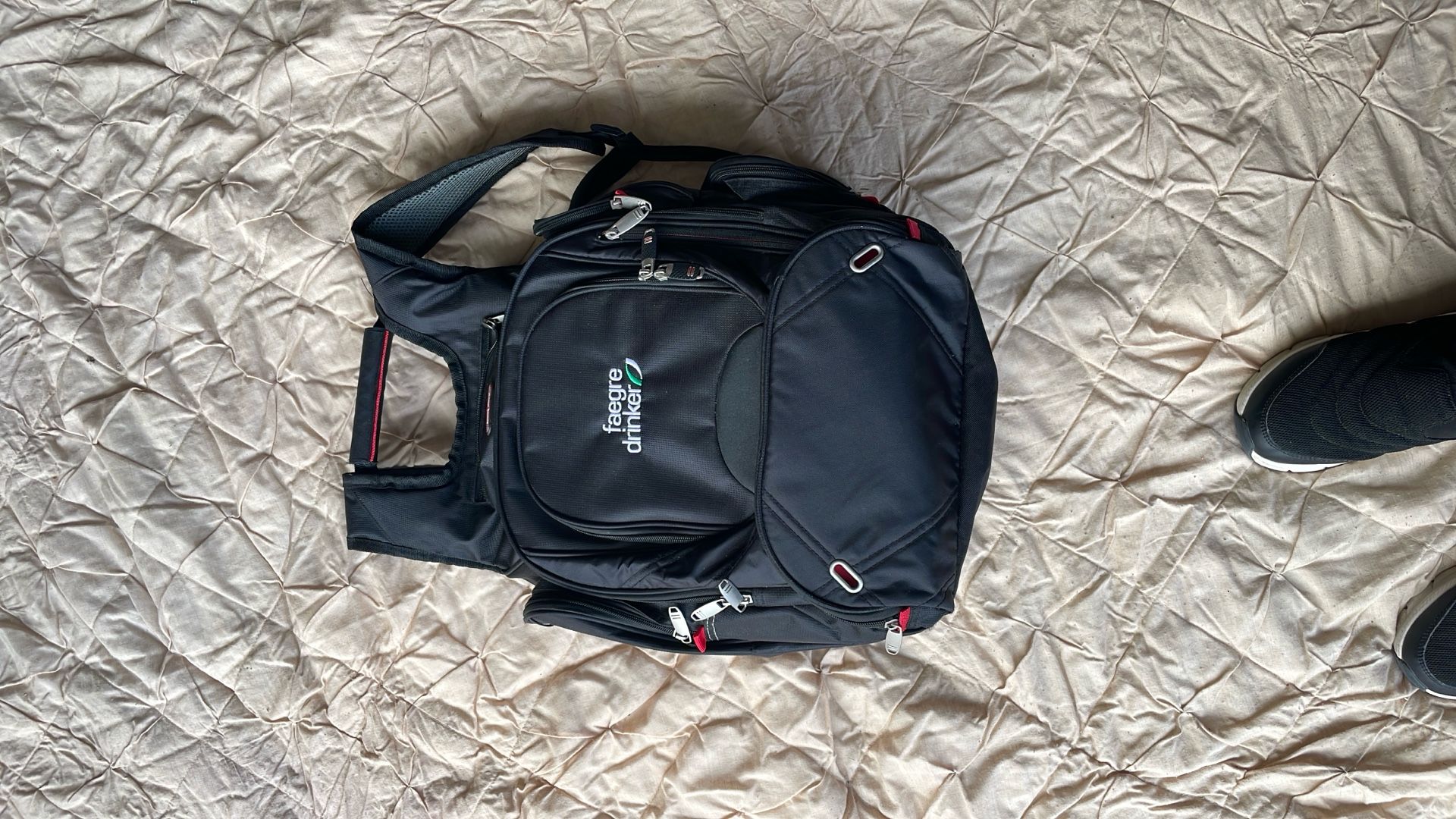 Black Laptop Backpack 