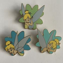 Tinker Bell Pins WDW Cast Lanyard Series 2 Tinker Bell’s Daisies Pins