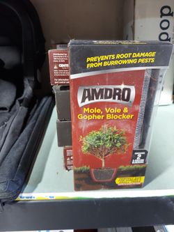 Amdro Gopher blocker 5 packs, 2 in each pack.