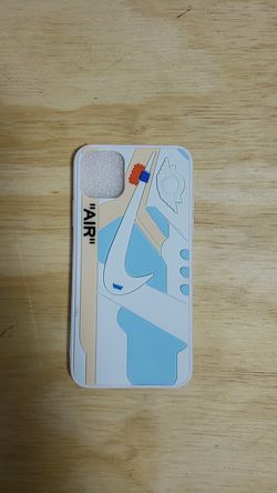 Off White Jordan 1 Case For iPhone 11 pro Max. White