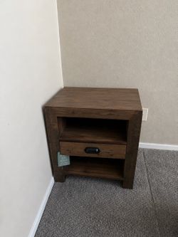 Wood Night Set of two