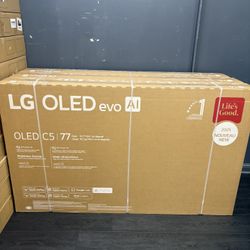 Lg 77 Inch Oled 4K Tv C5 Oled77C5 Brand New Sealed