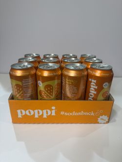 Poppi Orange Prebiotic Soda 