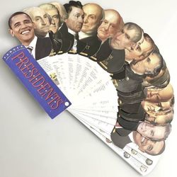 Fandex Family Field Guides Presidents Revised & Updated 52 Die Cut Cards