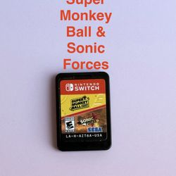 Sonic Forces + Super Monkey Ball: Banana Blitz (Nintendo Switch) Cartridge Only