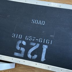 System Of A Down SOAD Touring Guitar Flight Case