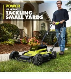 Ryobi 40V 18-Inch Push Lawn Mower kit battery or charger