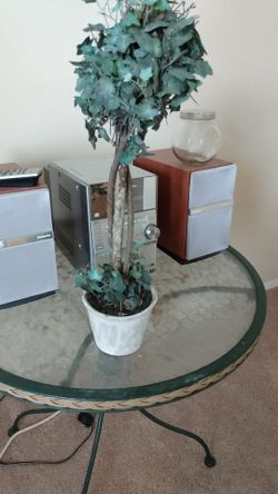 Fake Shrub Decor