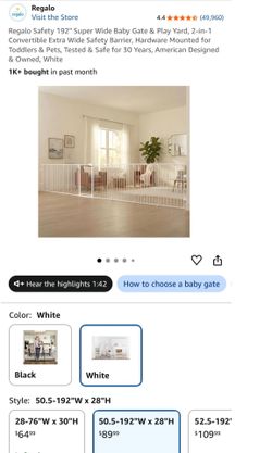 Baby gate