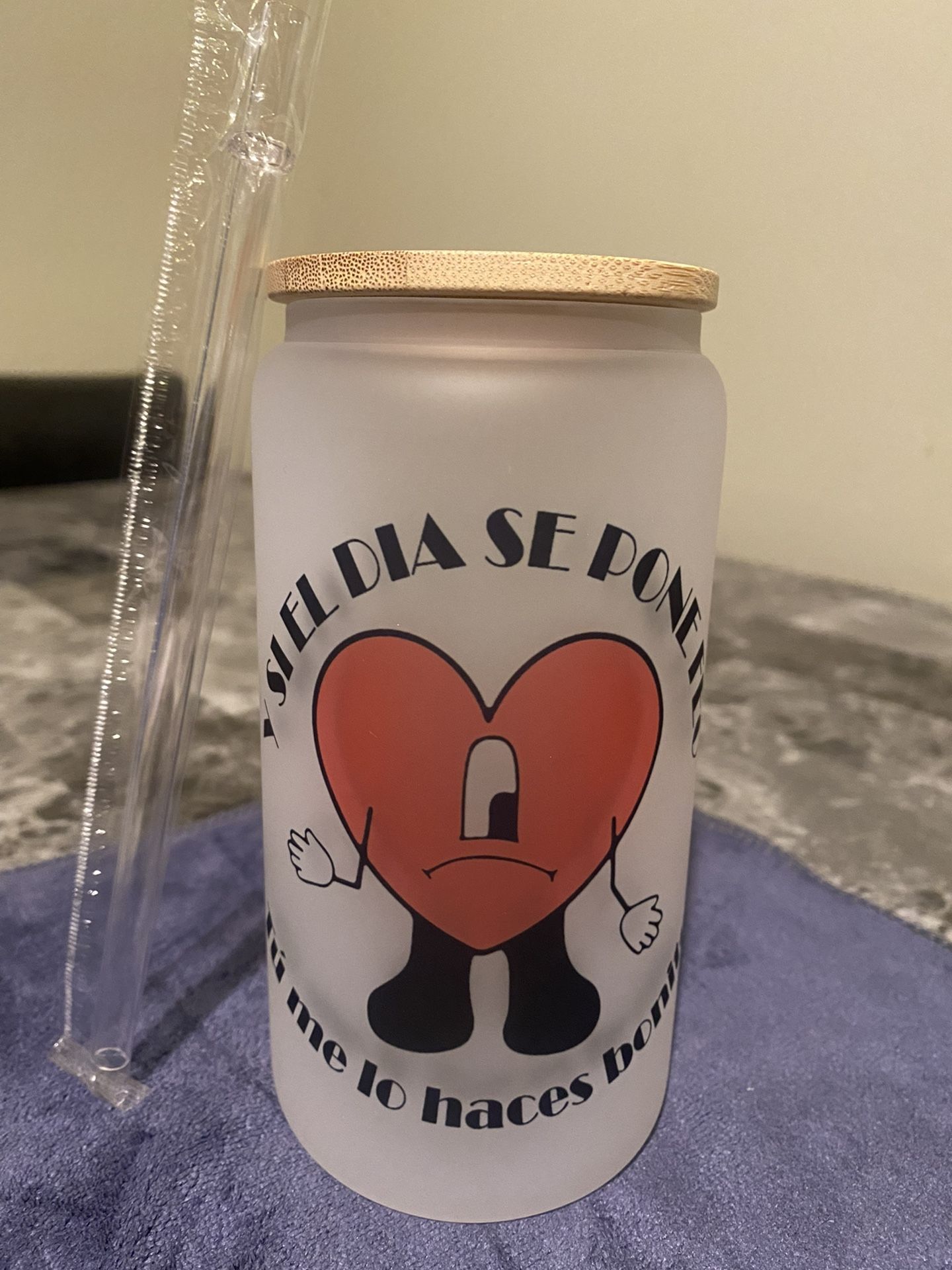Cup Glass 16 Oz