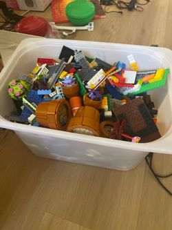 Huge 13.23 lbs (6 kg) Bulk LEGO Lot w/ Manuals (Minecraft, Creator, Botanicals)