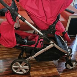 Britax Double Or Single Stroller 