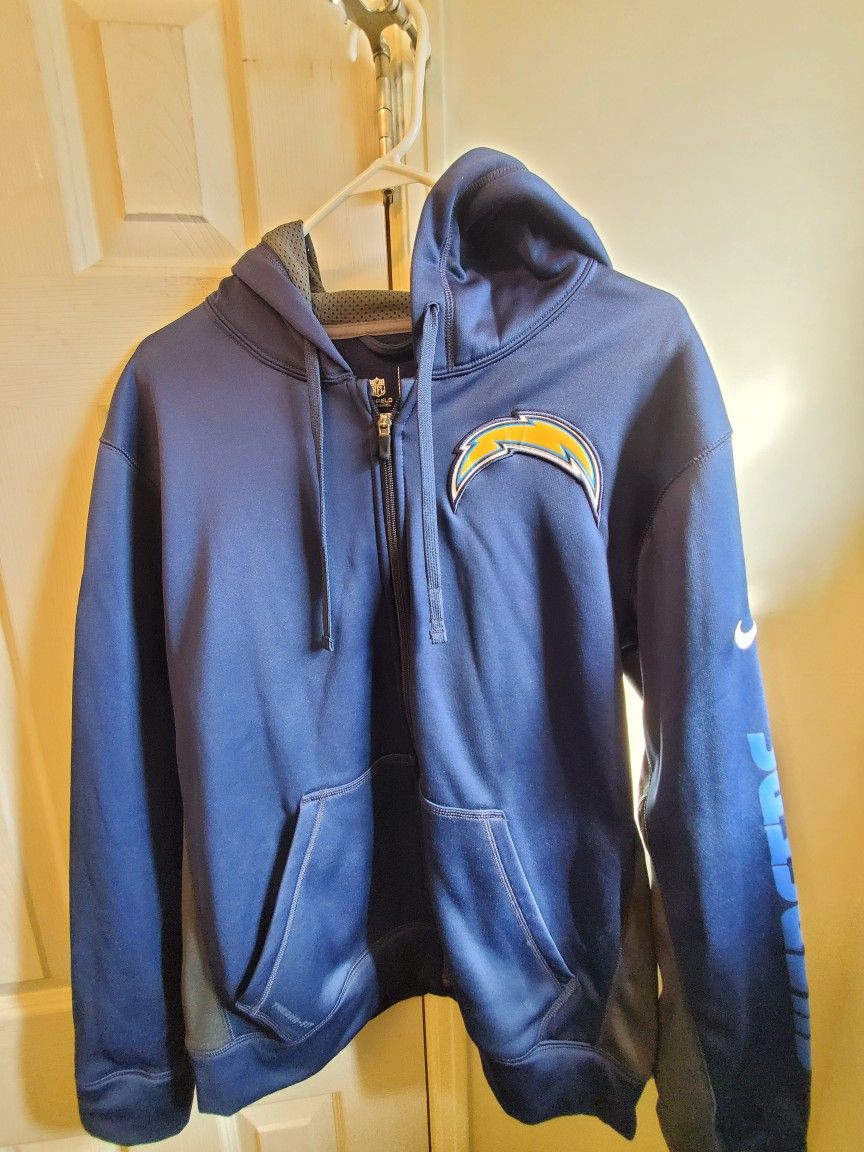 Chargers Nike Therma Fit Swester Medium Mens