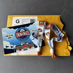 2 Extra Innings Wristbands for Friday!!!