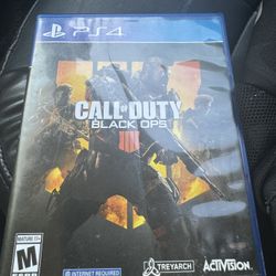 Call Of Duty Black Ops PS4 