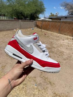 Retro 3 detachable swoosh