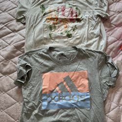 Lot Of 2 Women’s Adidas Medium Shirts 