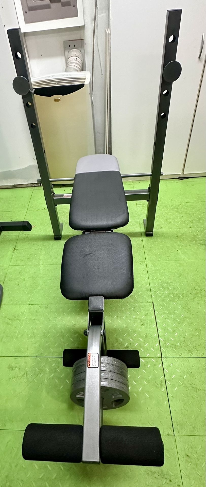 Weider XR 6.1 Adjustable Weight Bench with Leg Developer