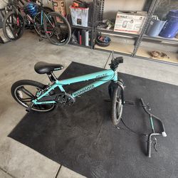  Mongoose Craze Kids BMX Bike Wheels, Kids Ages 6+, Black & Mint Child Bicycle