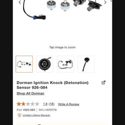 Chevy O Sierra Knock Sensor Kit New