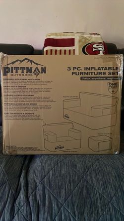 Pittman Outdoors 3pc Inflatable Furniture Set