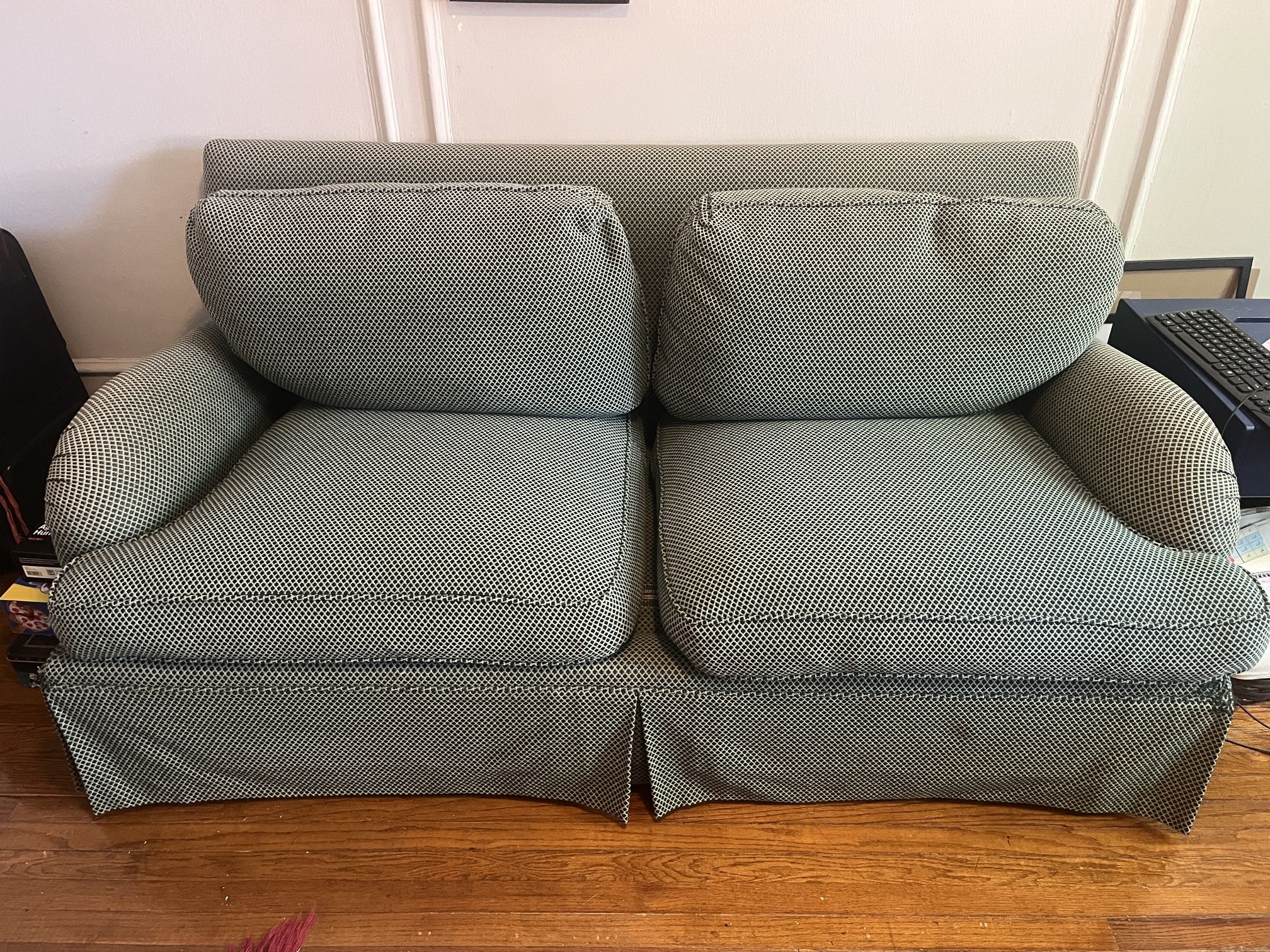 Interior Crafts Feather Cushion Couch
