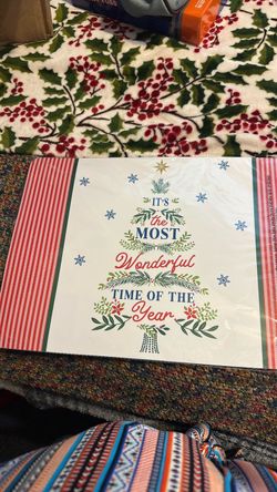 Christmas placemats