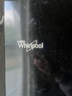 Black whirlpool fridge