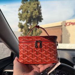 Mini luxury cosmetic bag