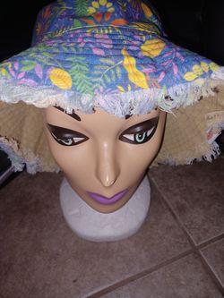 Climb With Courage Floral Bucket Hat