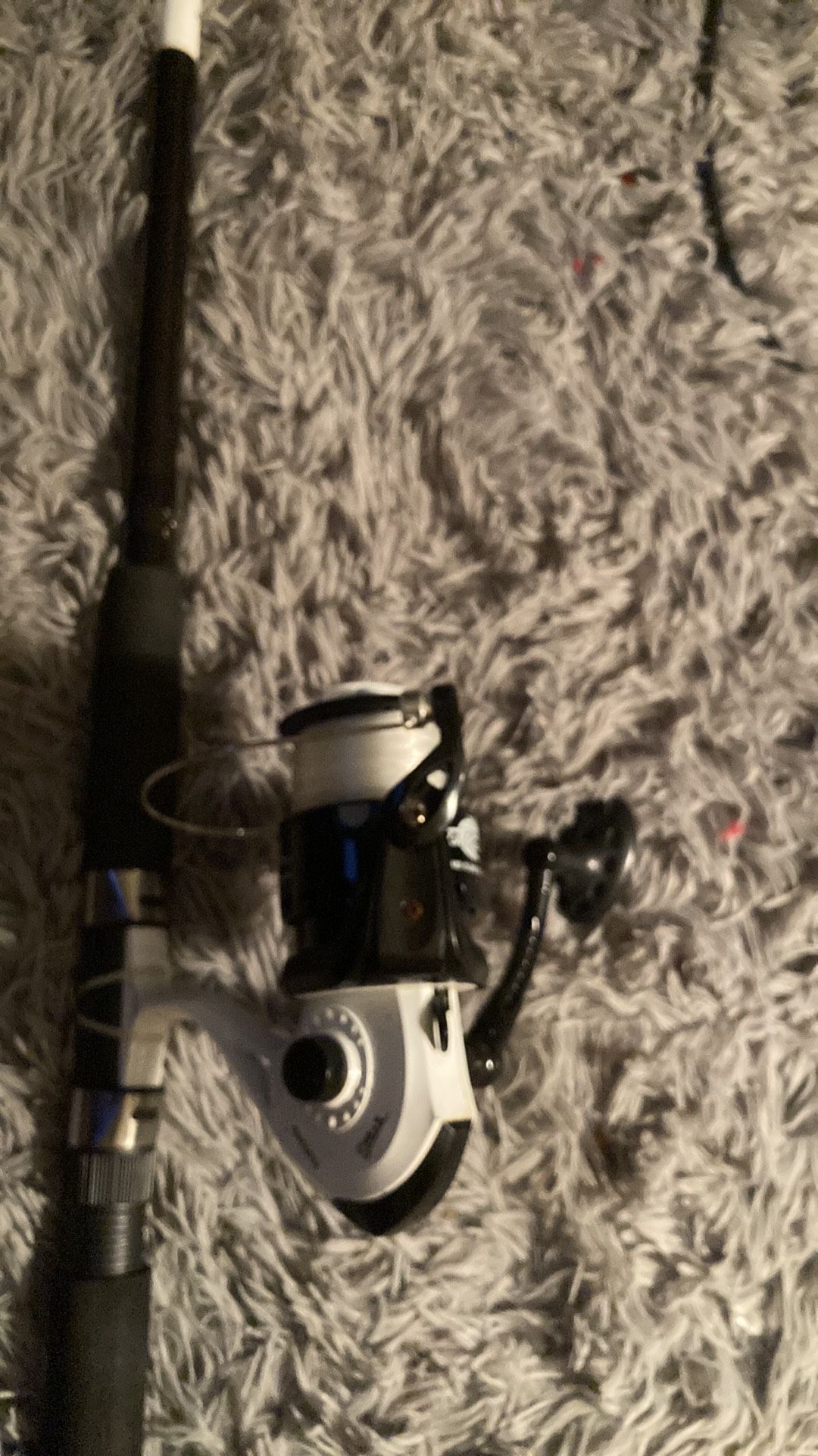 Saltwater, Fishing Pole And Grill