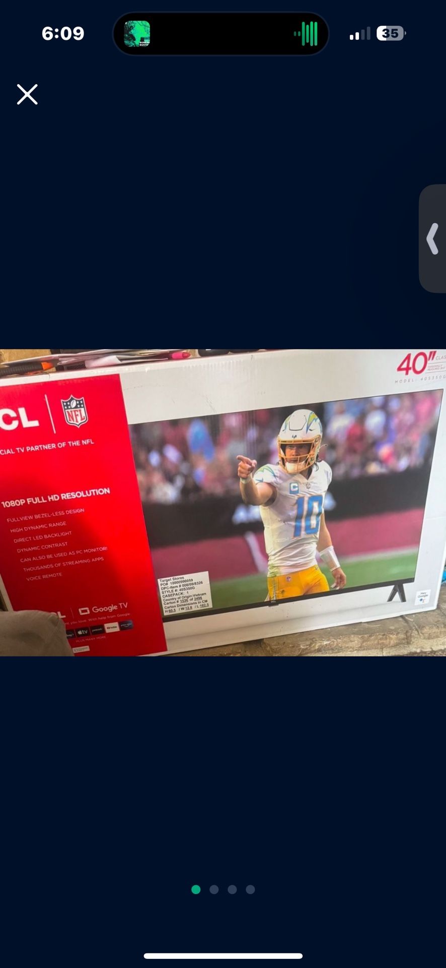 40 Inch TCL Smart LED TV