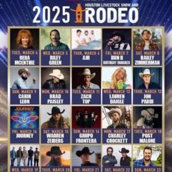 Houston Livestock Show And Rodeo Concert Tickets 