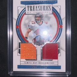 2023 Panini National Treasures John Lynch Hall Of Fame Dual Patch Football Card 