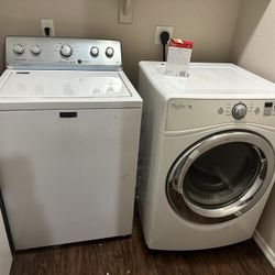 Washer and Dryer 
