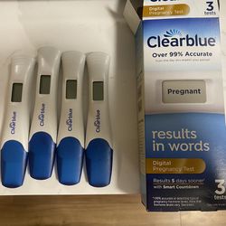 Clearblue Digital Pregnancy Test with Smart Countdown - 3 ct