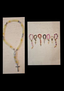 Handmade Rosary's