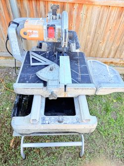 RIDGID “10 inch”Wet Tile Saw with Stand