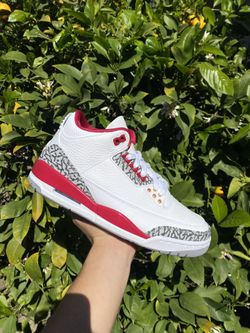 Jordan 3 Cardinal Red Size 8