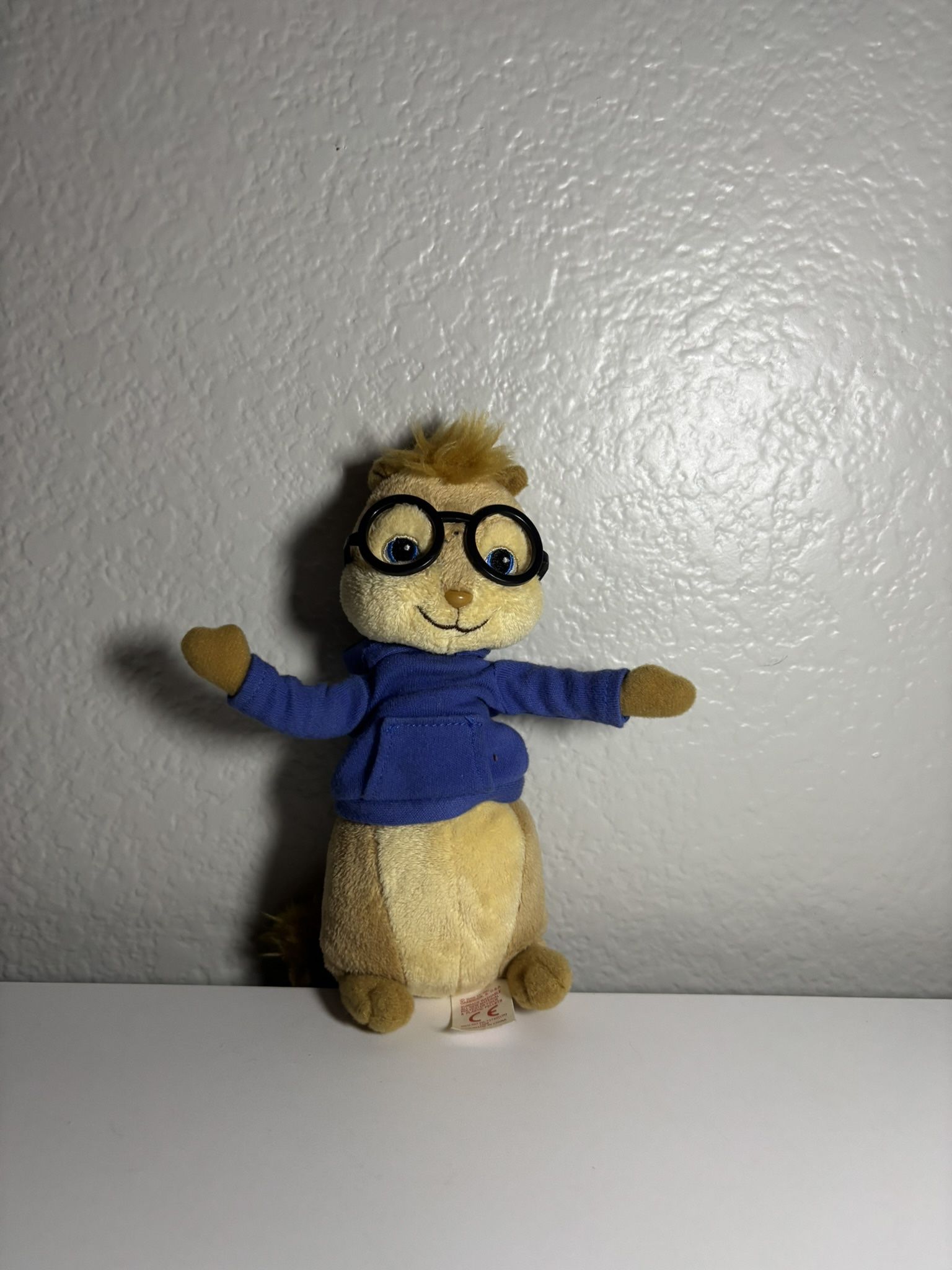 TY Beanie Baby Alvin and the Chipmunks Simon Plush toy