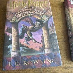 Harry Potter 1st American Edition Hard Back With Covers  Editions 1 Through 5 As Seen