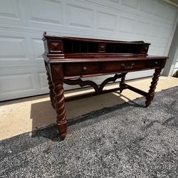 Antique wooden desk