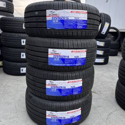 225/50/16 Atlander Set Of 4 New Tires Installed And Balanced 40,000 Miles Warranty