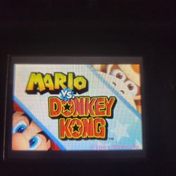 Mario Vs Donkey Kong Video Game For Nintendo GBA