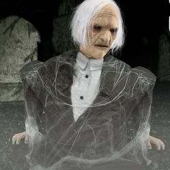 Haunted Living 2.5-ft Freestanding Moaning Animatronic Halloween