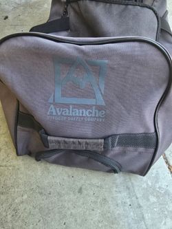 Avalanche outdoor supply company bag