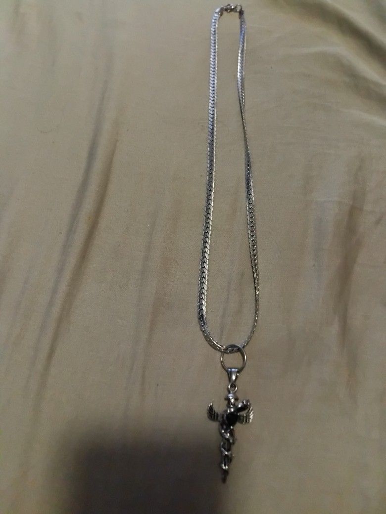 Men's Pendant Necklace With Chain
